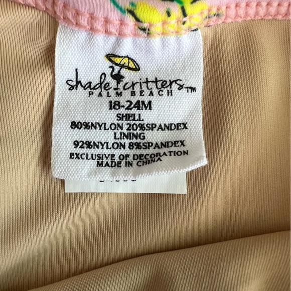 Shade Critters Jessica Simpson Baby Girls Swimsuit Sz 18-24 Months Lot Of 2 - Picture 7 of 11